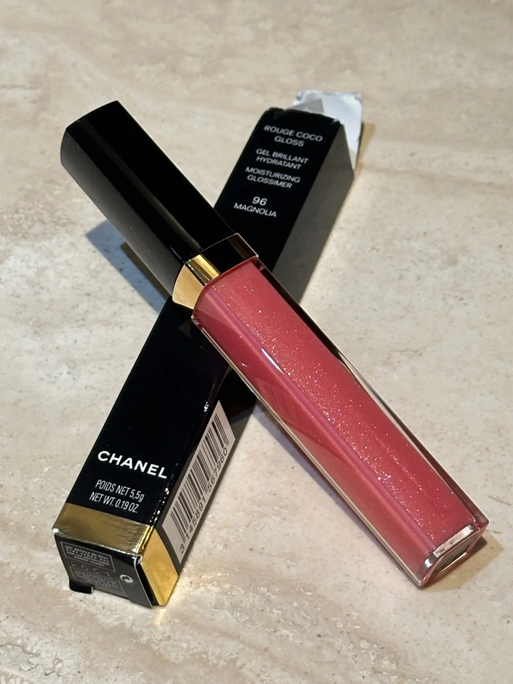 CHANEL ROUGE COCO GLOSS - 96 MAGNOLIA